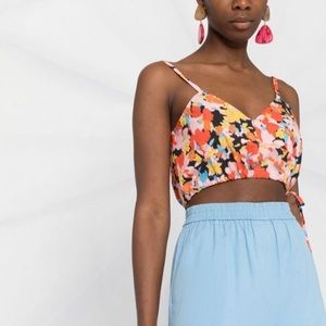 Plan C Pink Floral Top